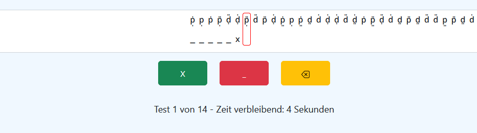 Konzentrationsstudie